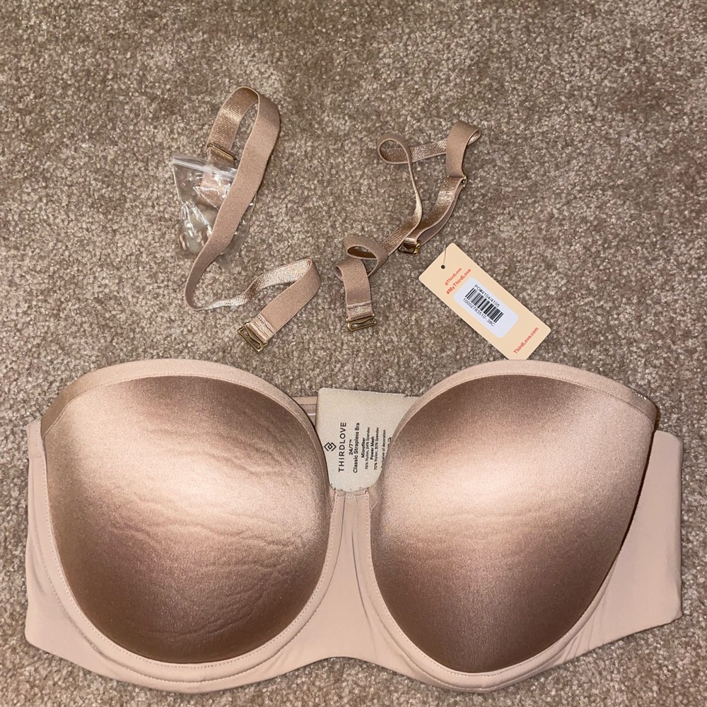 ThirdLove 24/7 Classic Strapless Bra NWT